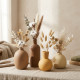 Porcelain Vase Set 5 Pcs